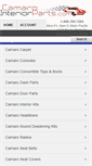 Mobile Screenshot of camarointeriorparts.com